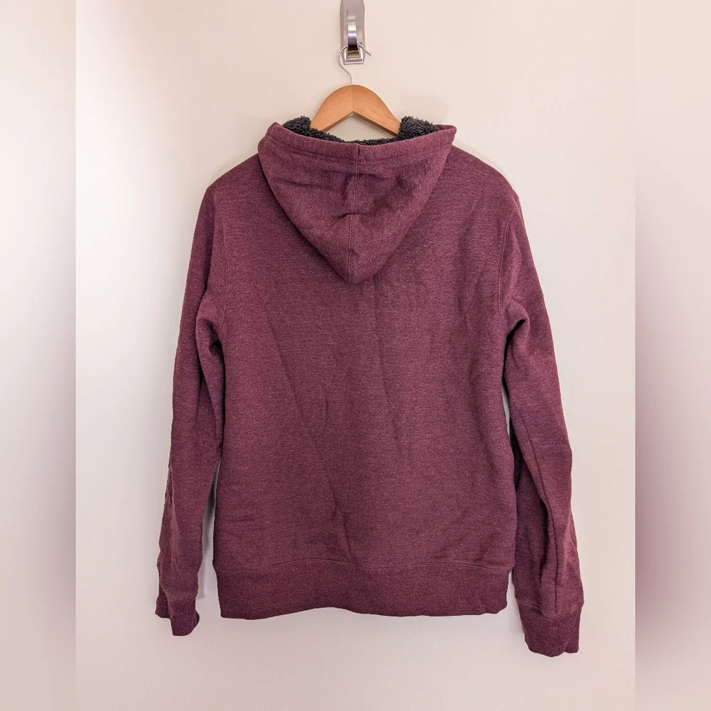 Men's Maroon Hoodie Sweater